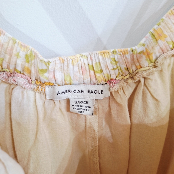 American Eagle Outfitters Boardwalk Floral Tiered Dress - Small - Picture 6 of 9